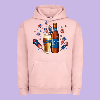 Just Here For The Light No Background Urban Hoodie Designed By Jasminsmagicworld