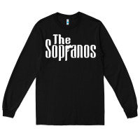Black the sopranos Long Sleeve Tee - DesigneFamous