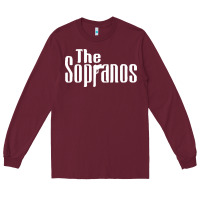Burgundy the sopranos Long Sleeve Tee - DesigneFamous