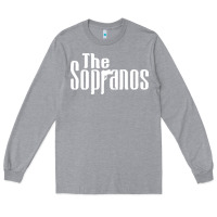 Heather Grey the sopranos Long Sleeve Tee - DesigneFamous