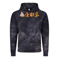 Cloud Black christmas cookies Vintage Hoodie - LillyAllenDesigns
