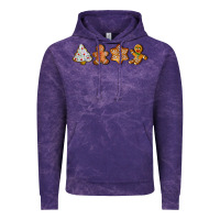 Cloud Purple christmas cookies Vintage Hoodie - LillyAllenDesigns