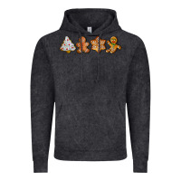 Vintage Black christmas cookies Vintage Hoodie - LillyAllenDesigns