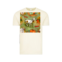 Vintage Arctic fall goats seamless pattern Vintage Tee - BundleAndBundleShop