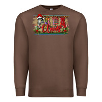 Chestnut Christmas Western Papa Claus Premium Sweatshirt - RanaPortraitStore