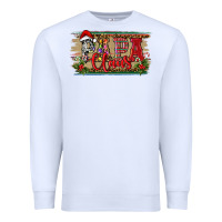 White Christmas Western Papa Claus Premium Sweatshirt - RanaPortraitStore