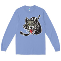 Colony Blue chicago wolves Long Sleeve Tee - DesigneFamous