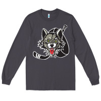 Smoke chicago wolves Long Sleeve Tee - DesigneFamous