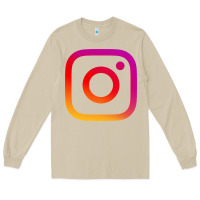 Mushroom instagram Long Sleeve Tee - DesigneFamous