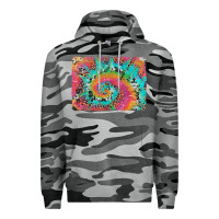 Slate Camo tie dye leopard cowhide glitter background Premium Hoodie - Artiststas