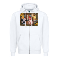 White western farm animals Zipper Hoodie - RanaPortraitStore