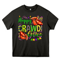 Asphalt happy crawdi gras olivia Heavy Core Tee - OliviaCreatesArt