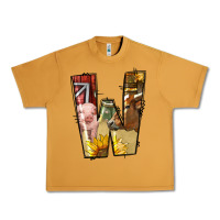 Peanut Butter farm life alphabet lowercase letters w Urban Heavy Tee - BundleAndBundleShop