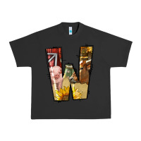 Pigment Black farm life alphabet lowercase letters w Urban Heavy Tee - BundleAndBundleShop
