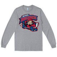 Heather Grey us, buccaneers, des moines art Long Sleeve Tee - DesigneFamous