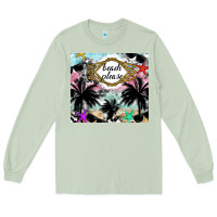 Matcha Beach Please Long Sleeve Tee - CowhideDigitalArt
