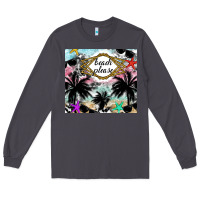 Smoke Beach Please Long Sleeve Tee - CowhideDigitalArt