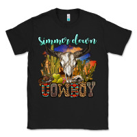 Black simmer down cowboy Classic Tee - OliviaCreatesArt