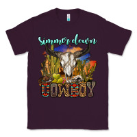 Plum simmer down cowboy Classic Tee - OliviaCreatesArt