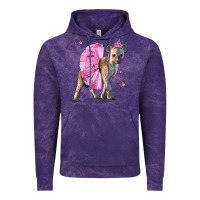 Cloud Purple Baby Hyena With Tutu Vintage Hoodie - LillyAllenDesigns
