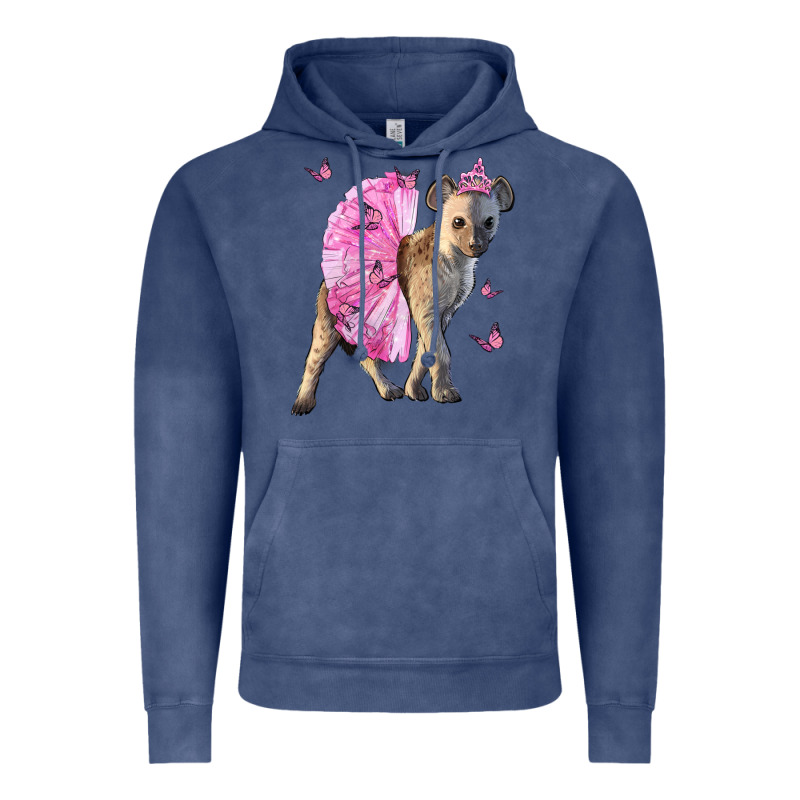 Baby Hyena With Tutu Vintage Hoodie by LillyAllenDesigns | Teevron