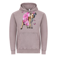 Vintage Zinc Baby Hyena With Tutu Vintage Hoodie - LillyAllenDesigns
