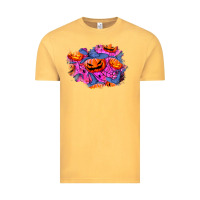Vintage Mustard halloween pumpkin patch  4 Vintage Tee - BundleAndBundleShop