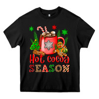 Black hot cocoa season Heavy Core Tee - OliviaCreatesArt