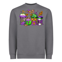 Storm mardi gras crawfish coffee Heavyweight Sweatshirt - Jasminsmagicworld