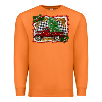 Carrot Christmas Truck With Christmas Tree Premium Sweatshirt - RanaPortraitStore