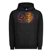 Pigment Black dad the man american flag Urban Hoodie - Jasminsmagicworld