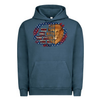 Dad The Man American Flag Urban Hoodie | Teevron