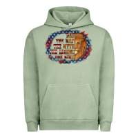 Pigment Oil Green dad the man american flag Urban Hoodie - Jasminsmagicworld