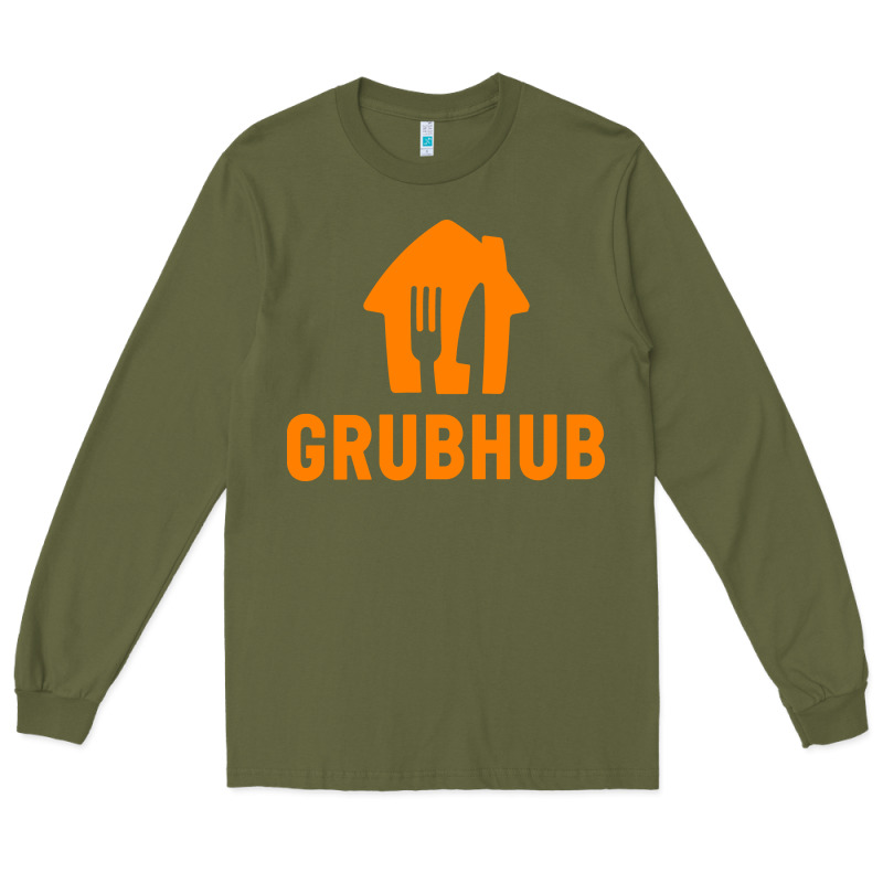 Grubhub T-shirt Long Sleeve Tee by DesigneFamous | Teevron