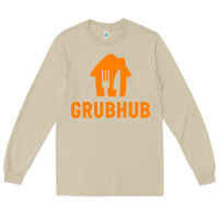 Mushroom Grubhub t-shirt Long Sleeve Tee - DesigneFamous