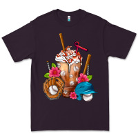 Plum Baseball Frappe Premium Tee - FaDigitalArtStudio