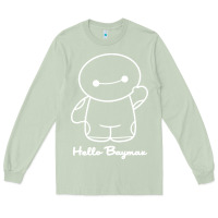 Matcha hello baymax Long Sleeve Tee - DesigneFamous