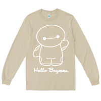 Mushroom hello baymax Long Sleeve Tee - DesigneFamous