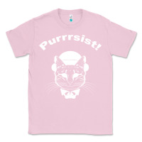 Bubblegum Pink Purrrsist Classic Tee - Bettercallsaul
