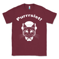 Burgundy Purrrsist Classic Tee - Bettercallsaul
