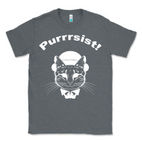 Charcoal Heather Purrrsist Classic Tee - Bettercallsaul