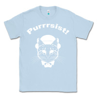 Dusty Blue Purrrsist Classic Tee - Bettercallsaul