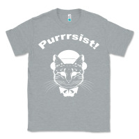 Heather Grey Purrrsist Classic Tee - Bettercallsaul