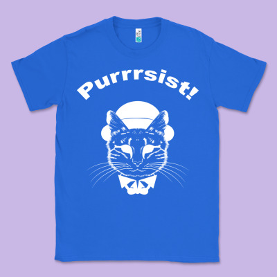 Purrrsist Classic Tee Designed By Bettercallsaul
