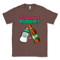 Chestnut Drinking Buddies Classic Tee - Jasminsmagicworld