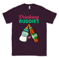 Plum Drinking Buddies Classic Tee - Jasminsmagicworld