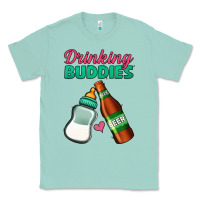 Seafoam Drinking Buddies Classic Tee - Jasminsmagicworld