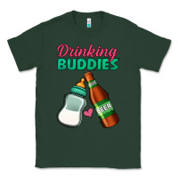 Sports Green Drinking Buddies Classic Tee - Jasminsmagicworld