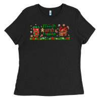 Black flannels lattes leggings libbey glass Ladies Tee - BundleAndBundleShop