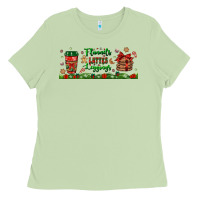 Matcha flannels lattes leggings libbey glass Ladies Tee - BundleAndBundleShop
